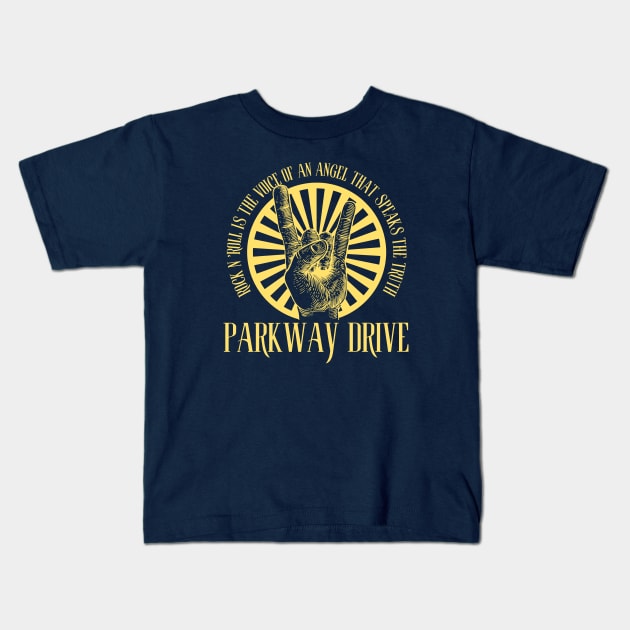 Parkway Drive Kids T-Shirt by aliencok